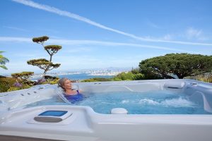 Chemical free hot tub cleaner